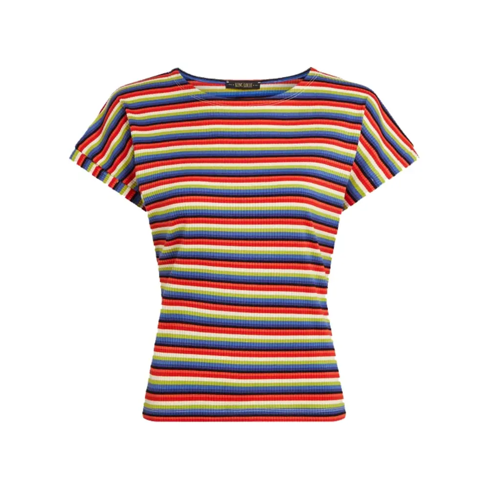 King Louie King Louie - aria top samui stripe - bluing