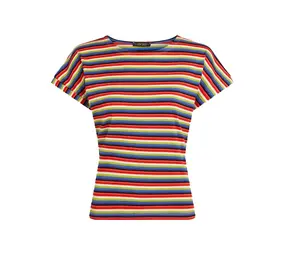 King Louie King Louie - aria top samui stripe - bluing