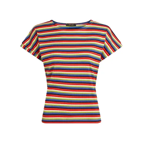 King Louie King Louie - aria top samui stripe - bluing