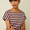 King Louie King Louie - aria top samui stripe - bluing
