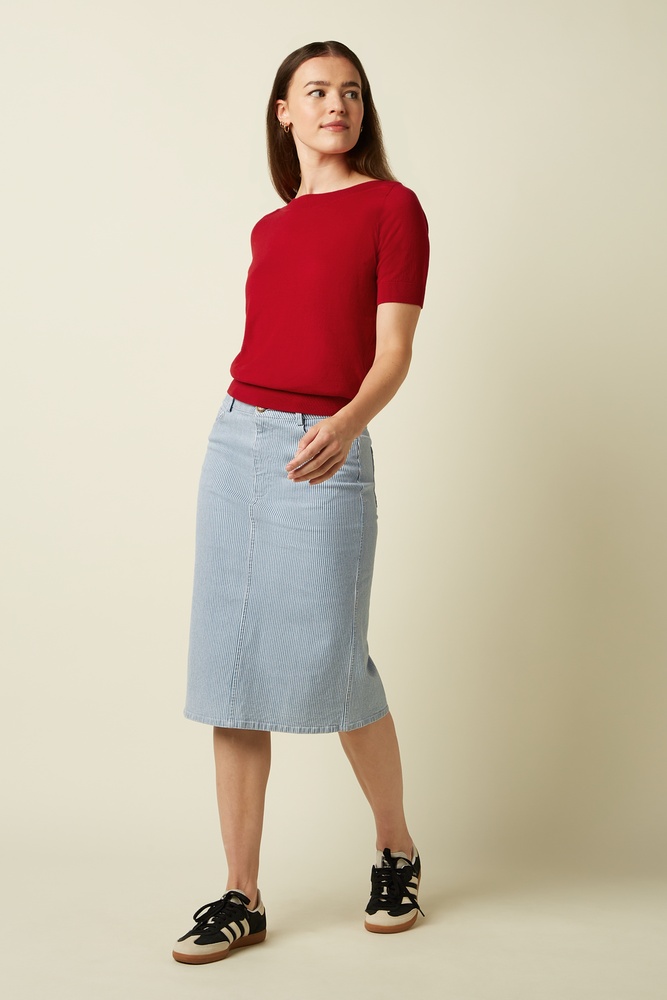 King Louie King Louie - audrey top club - chili red