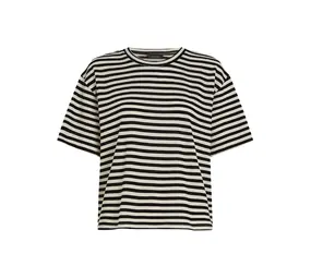 King Louie King Louie - boxy top chopito stripe - black