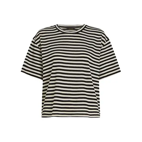King Louie King Louie - boxy top chopito stripe - black