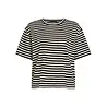 King Louie King Louie - boxy top chopito stripe - black