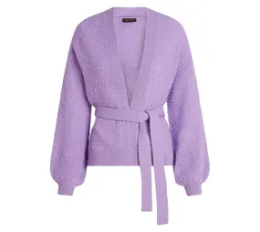 King Louie King Louie - cardi loose farfalle - sheer lilac