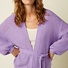King Louie King Louie - cardi loose farfalle - sheer lilac