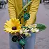 Vilten bloemen - boeket - zonnig