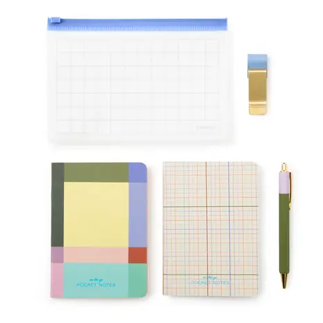Kikkerland Kikkerland - inkerie - on the go stationery set