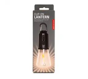 Kikkerland Kikkerland - lampje - clip on lantern Kikkerland Kikkerland - lampje - clip on lantern