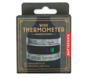 Kikkerland Kikkerland - wijn accessoire - thermometer Kikkerland Kikkerland - wijn accessoire - thermometer