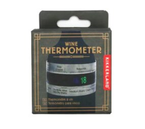 Kikkerland Kikkerland - wijn thermometer Kikkerland Kikkerland - wijn thermometer