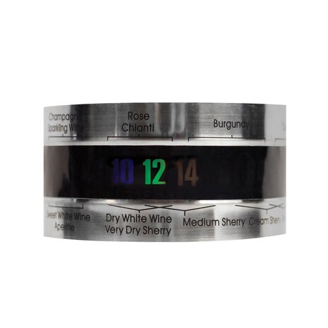 Kikkerland Kikkerland - wijn thermometer Kikkerland Kikkerland - wijn thermometer