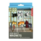 Kikkerland Kikkerland - magneten - dog butts (set van 6)