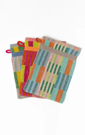 Foekje Fleur Foekje fleur - odds & ends - washandjes tulip quilt (set van 3) #99