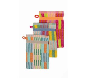 Foekje Fleur Foekje fleur - odds & ends - washandjes tulip quilt (set van 3) #99