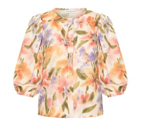 Very Cherry Very Cherry - betsy blouse - aquarel flowers