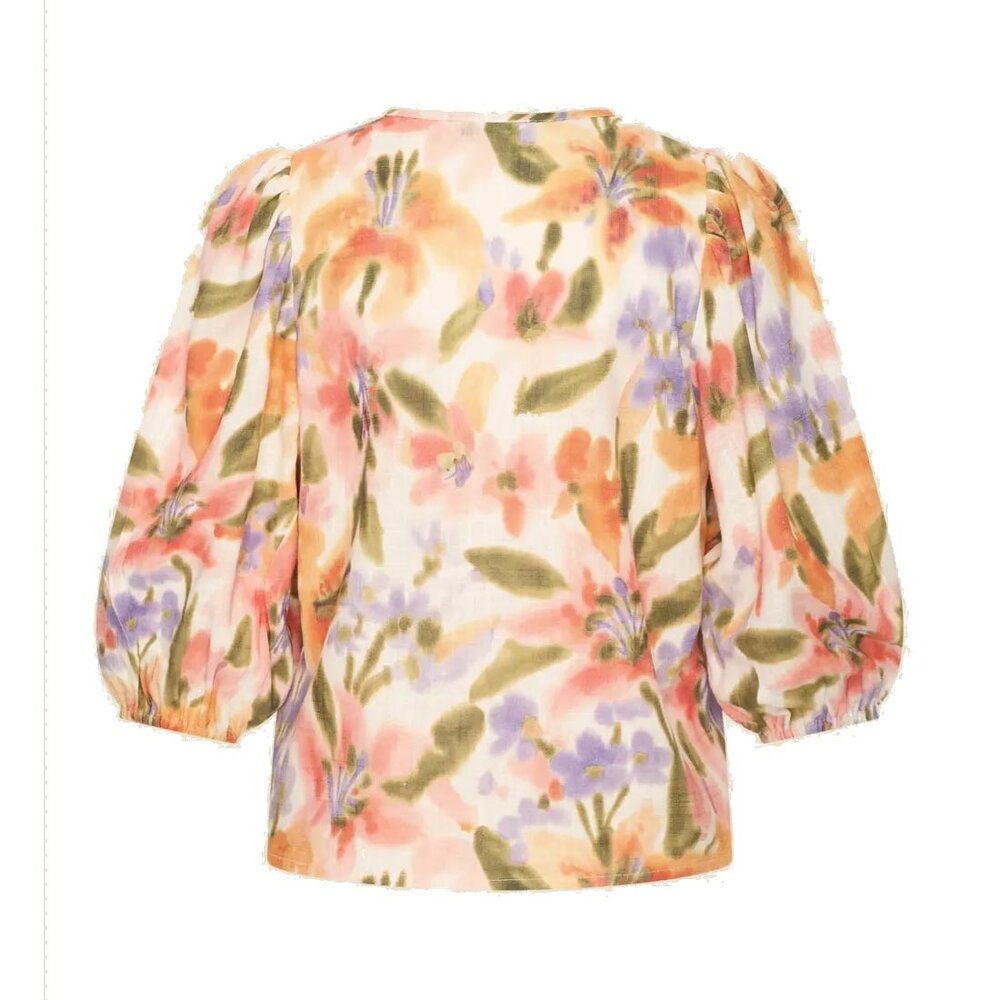 Very Cherry Very Cherry - betsy blouse - aquarel flowers
