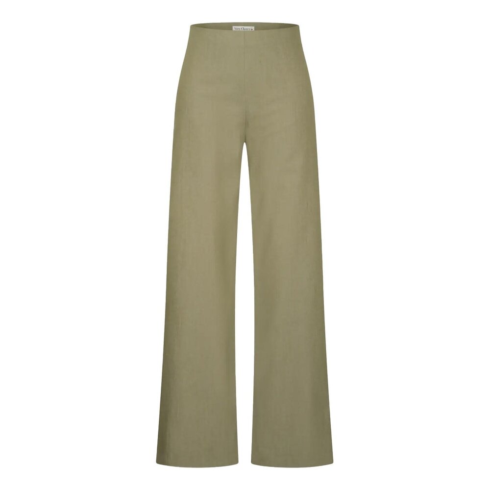 Very Cherry Very Cherry - marlene pants delfino denim - sage green