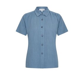 Very Cherry Very Cherry - montmartre blouse - bluejean linen