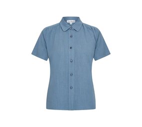 Very Cherry Very Cherry - montmartre blouse - bluejean linen