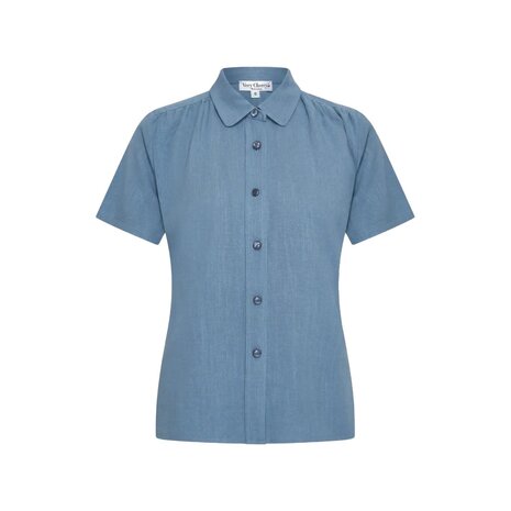 Very Cherry Very Cherry - montmartre blouse - bluejean linen