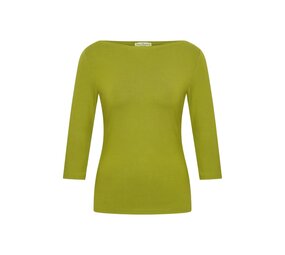 Very Cherry Very Cherry - boatneck top tricot deluxe - olive