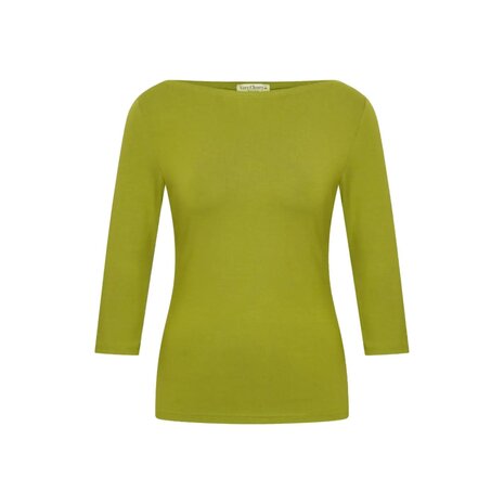 Very Cherry Very Cherry - boatneck top tricot deluxe - olive