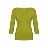 Very Cherry Very Cherry - boatneck top tricot deluxe - olive