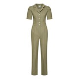 Very Cherry Very Cherry - classic jumpsuit delfino denim - sage green