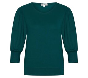Very Cherry Very Cherry - mimi top tricot deluxe - petrol