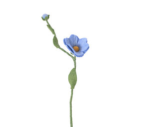 Aveva Design Aveva design - bloem vilt - wild rose blue Aveva Design Aveva design - bloem vilt - wild rose blue