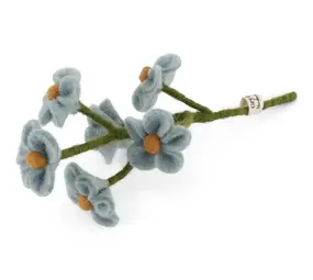 Gry & Sif Gry & sif - bloem vergeet me nietje - light blue