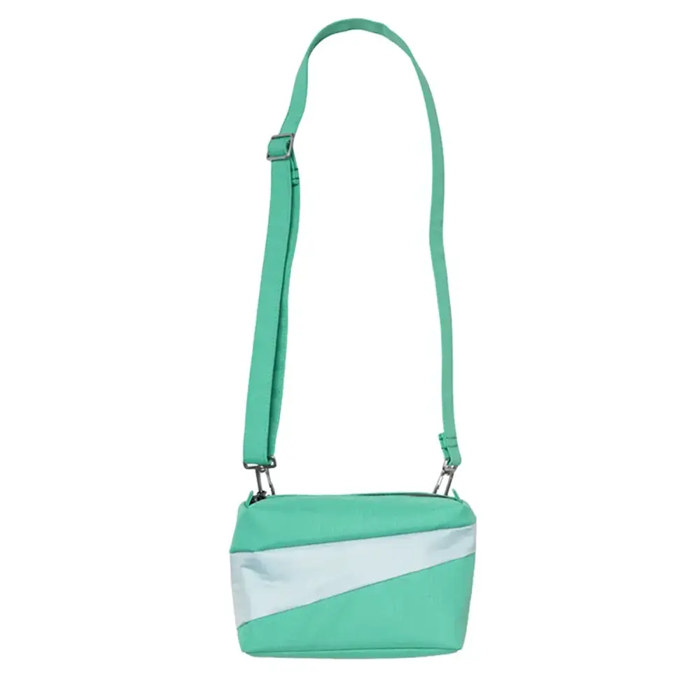 Susan Bijl Susan Bijl - the new bum bag small - holly green & surf spray