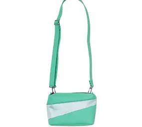 Susan Bijl Susan Bijl - the new bum bag small - holly green & surf spray