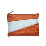 Susan Bijl Susan Bijl - the new pouch large - cinnamon & surf spray
