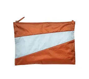 Susan Bijl Susan Bijl - the new pouch large - cinnamon & surf spray