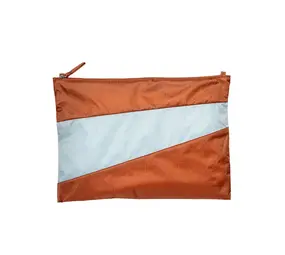 Susan Bijl Susan Bijl - the new pouch large - cinnamon & surf spray