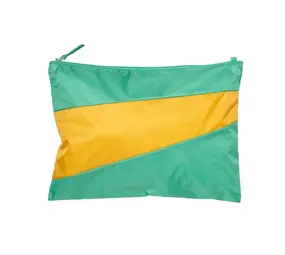Susan Bijl Susan Bijl - the new pouch large - holly green & calendula