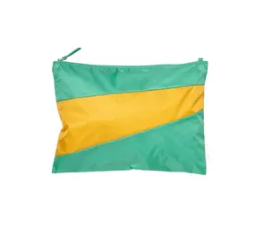 Susan Bijl Susan Bijl - the new pouch large - holly green & calendula