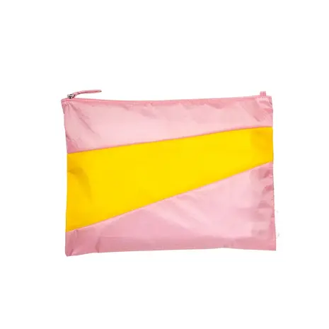 Susan Bijl Susan Bijl - the new pouch large - pink panther & sunflower