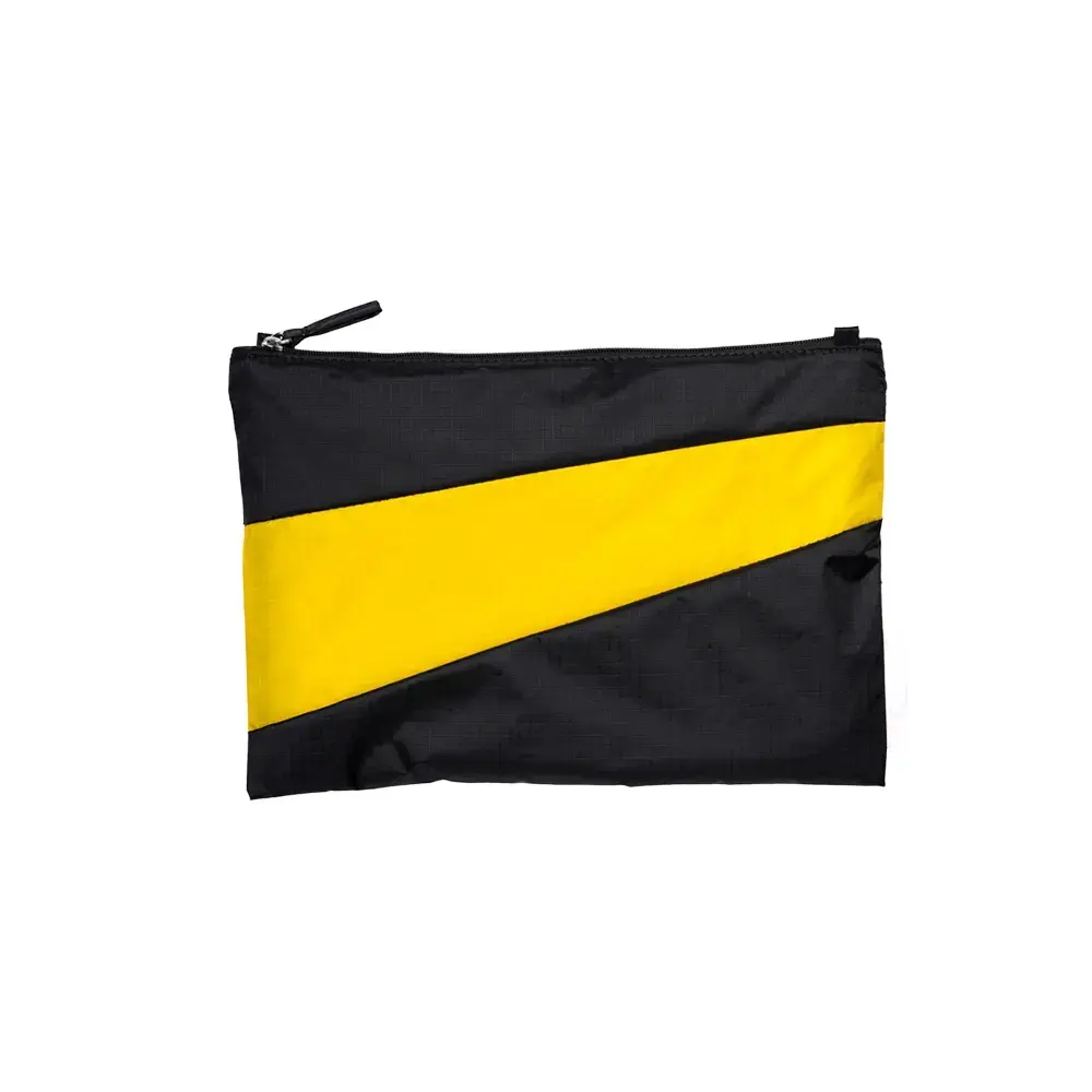 Susan Bijl Susan Bijl - the new pouch medium - black & sunflower