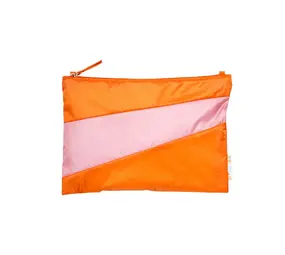 Susan Bijl Susan Bijl - the new pouch medium - orange & pink panther