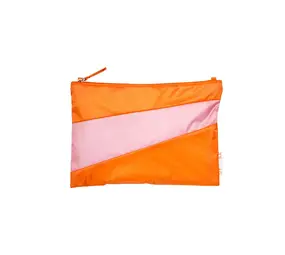 Susan Bijl Susan Bijl - the new pouch medium - orange & pink panther