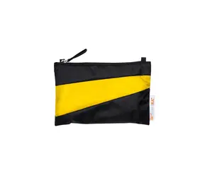 Susan Bijl Susan Bijl - the new pouch small - black & sunflower