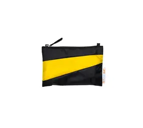 Susan Bijl Susan Bijl - the new pouch small - black & sunflower