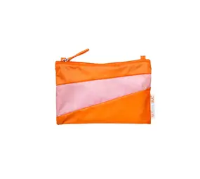 Susan Bijl Susan Bijl - the new pouch small - orange & pink panther