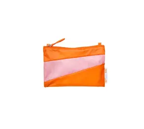 Susan Bijl Susan Bijl - the new pouch small - orange & pink panther