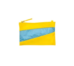 Susan Bijl Susan Bijl - the new pouch small - sunflower & ocean