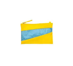 Susan Bijl Susan Bijl - the new pouch small - sunflower & ocean