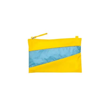 Susan Bijl Susan Bijl - the new pouch small - sunflower & ocean